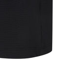 [Signature] Men's Crack Fabric Short T-Shirt - Black