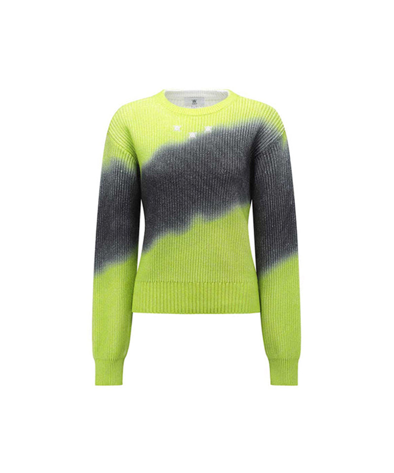 Women's Dye Pullover - Light Green