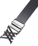 Men's Logo Point Reversible Belt - Black