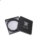 Women's Logo Punching Belt - Black