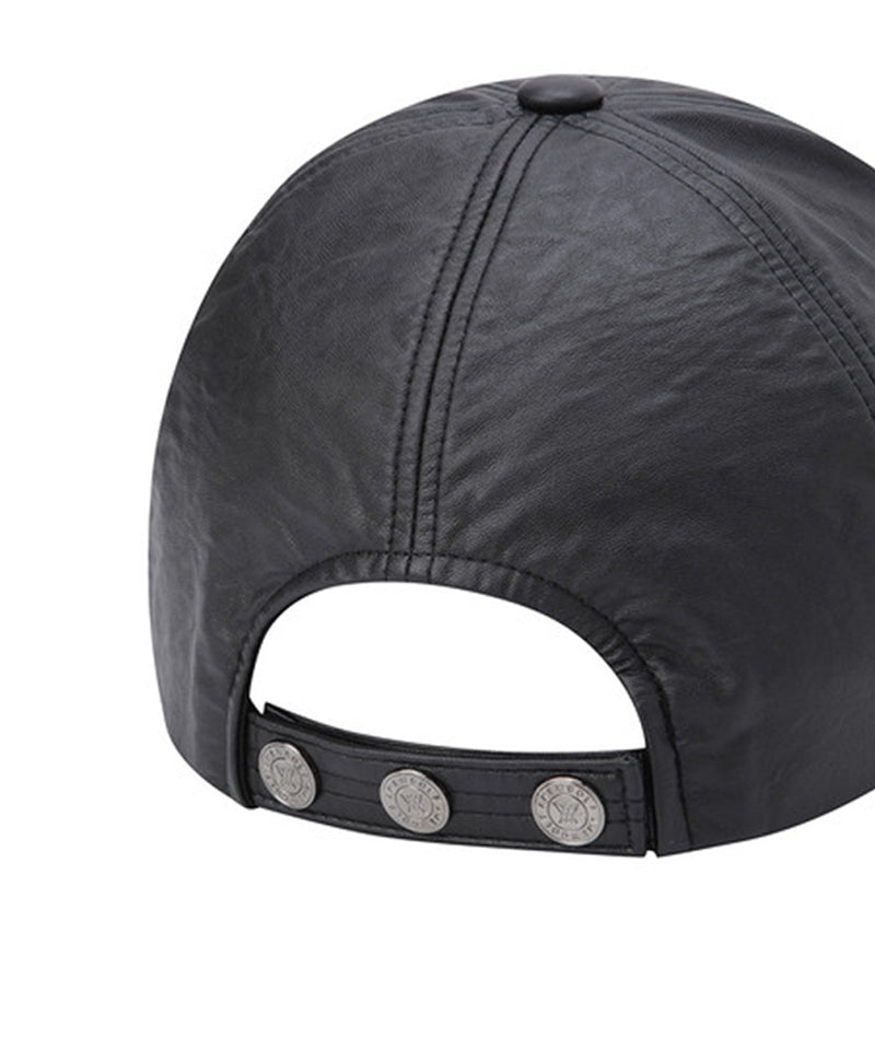Unisex City Black Ball Cap - Black