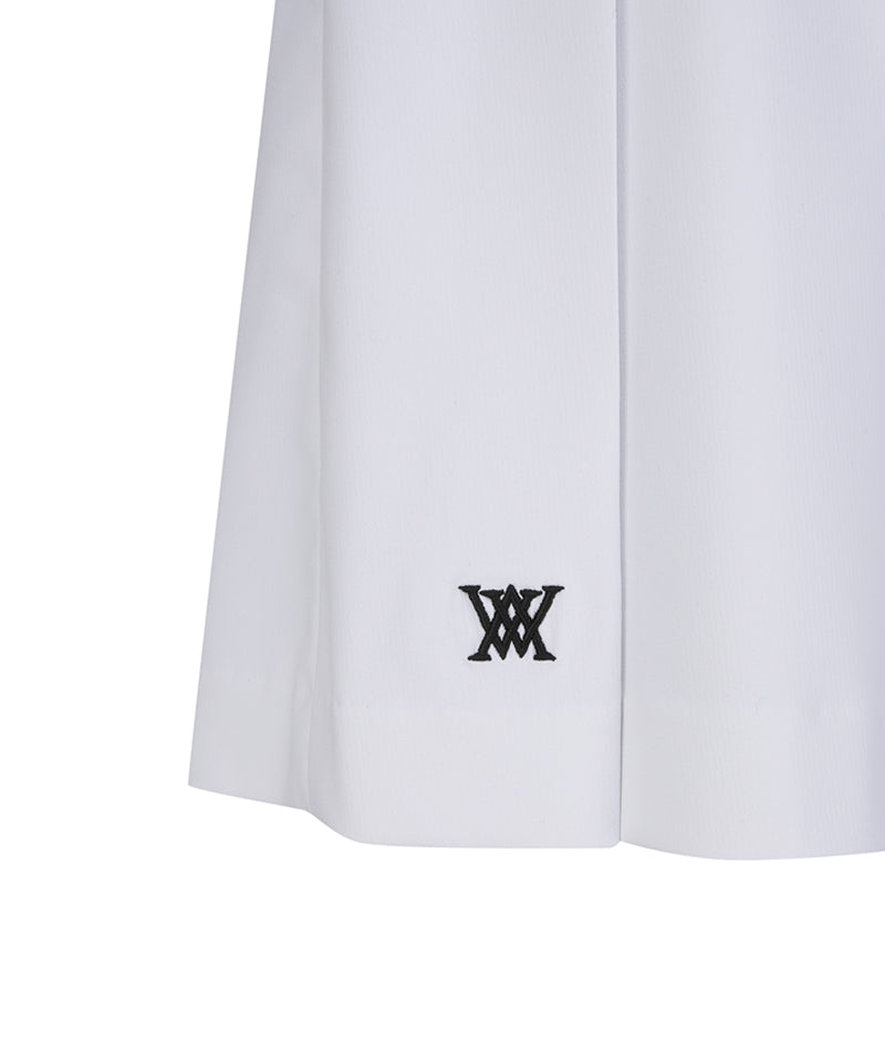 ANEW Golf Women's SP Essential Pleated Skirt - White – Anew Golf USA