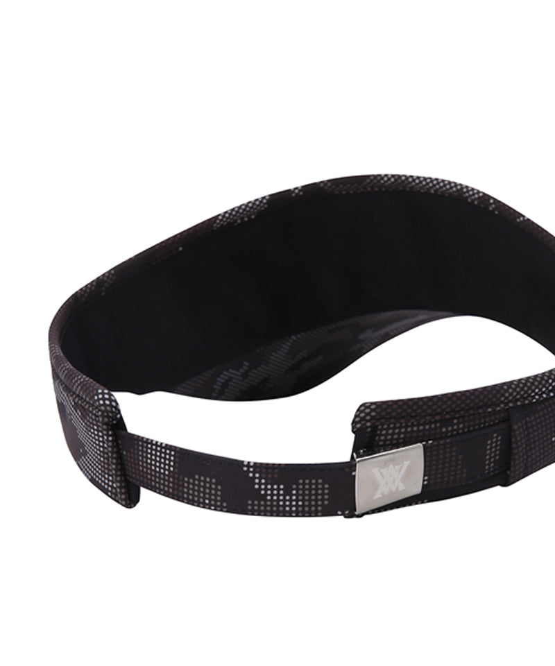 Unisex Dot Camo Visor - Black