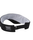 Men's Two Tone Logo Visor - Black