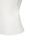 [Signature] Women's Logo Point Cable Sweater - Off-White