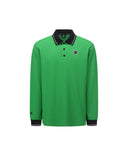 Men's Back Big Logo Long T-Shirt - Green
