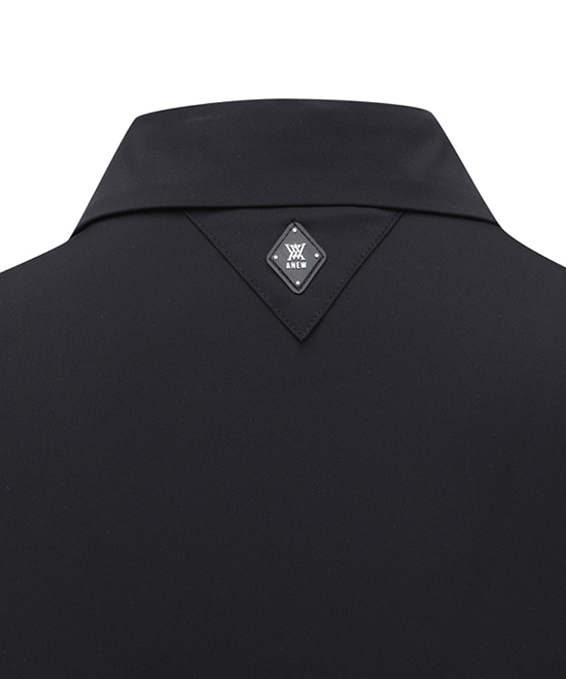 WOMEN SM LOGO POINT SHORT T-SHIRT タグ付き ANEW Golf Women's SM Logo Point Short T-Shirt - Black – Anew