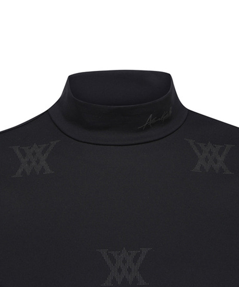 Women's Monogram Logo Baselayer - Black