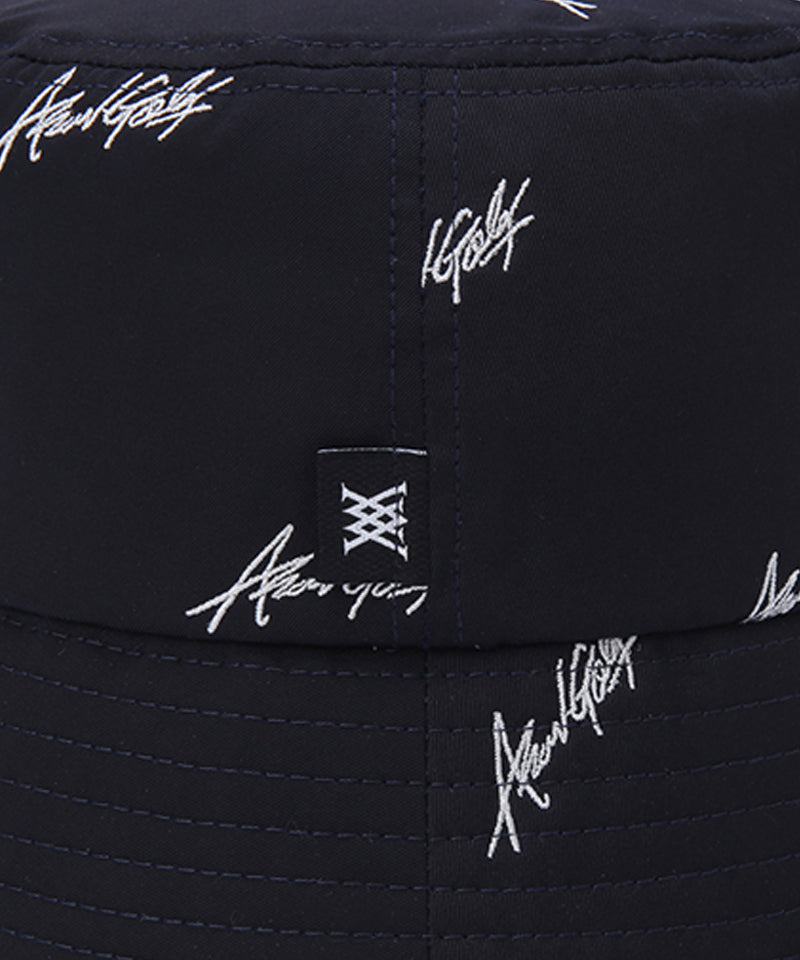 Unisex Embroidery Pattern Hat - Navy