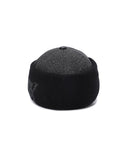 Uni Fabric Mix Earband Cap - Dark Grey