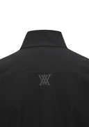Men's Asymmetric Short Sleeve Anorak - Black