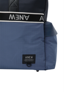 Uni Color Block Boston Bag - Navy