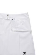 Women's Pleated Half Pants - Off White