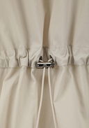 Women's Hooded Utility Safari Jacket - Light Beige