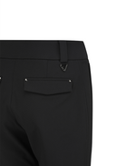 Women's Semi Boot Cut Pants - Black