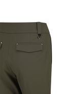 Women's Semi Boot Cut Pants - Dark Khaki