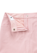 Women's Logo Embo A Line Skirt - Light Pink