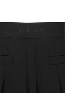 Women's Pleated Skirt - Black