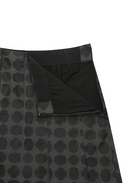 Women's Seasonal Pattern Skirt - Black
