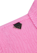 Women's Wave Textured Transition Short Sleeve T-Shirts - Pink