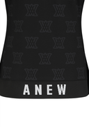 Women's Logo Pattern T-Shirt - Black