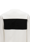 Women's Jacquard Sweatshirt - Off White