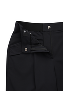 Women's Tapered Zip Point Pants - Black