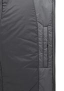 Men's Padded Short Sleeve Shirt Jacket - Dark Grey