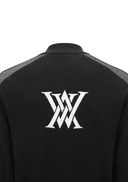 Men's Windproof Pocket Sweater Cardigan - Black