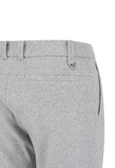 Men's Windproof Wool Like Comfort Pants - Melange Grey