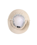 Uni Fabric Mix Padded Bucket Hat - Beige