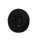 Uni Fabric Mix Padded Bucket Hat - Black