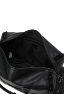 Uni Vintage Stud Boston Bag - Black