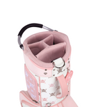 8 Slim Logo Dot Wheel Bag - Pink