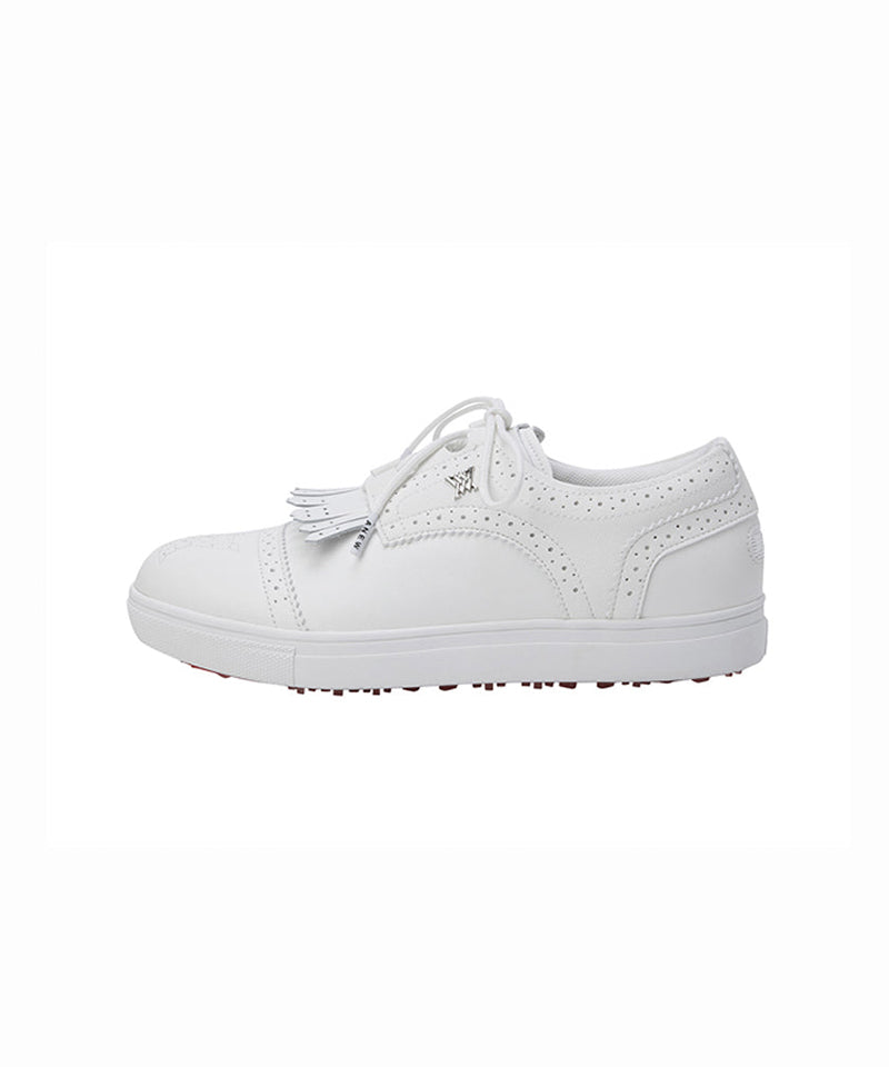 ★ANEW GOLF★ W SAINT TASSEL LUNA SHOESWH AGEUWSH05WH Women's Saint Tassel Luna Shoes - White – Anew Golf USA