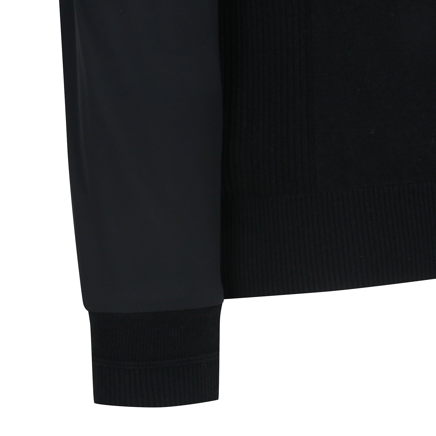 ANEW Golf Men's Preformance Wind Block Hybrid Pullover - Black