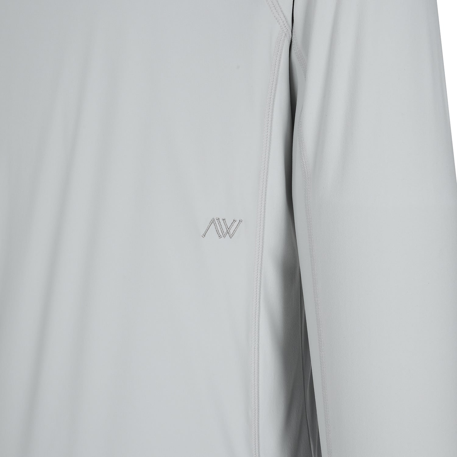 ANEW Golf Men's M Performance High Neck L/TS - Light Grey