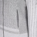 ANEW Golf Women Two Tone Wind Block Zip-up Cardigan - Ivory