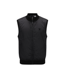 Men's FA Pattern Reversible Knit Vest - Black