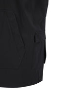 ANEW GOLF Men's SM Air Fan Short Sleeve Anorak Jacket - Black