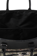 ANEW GOLF Uni Camo Pattern Boston Bag - Black