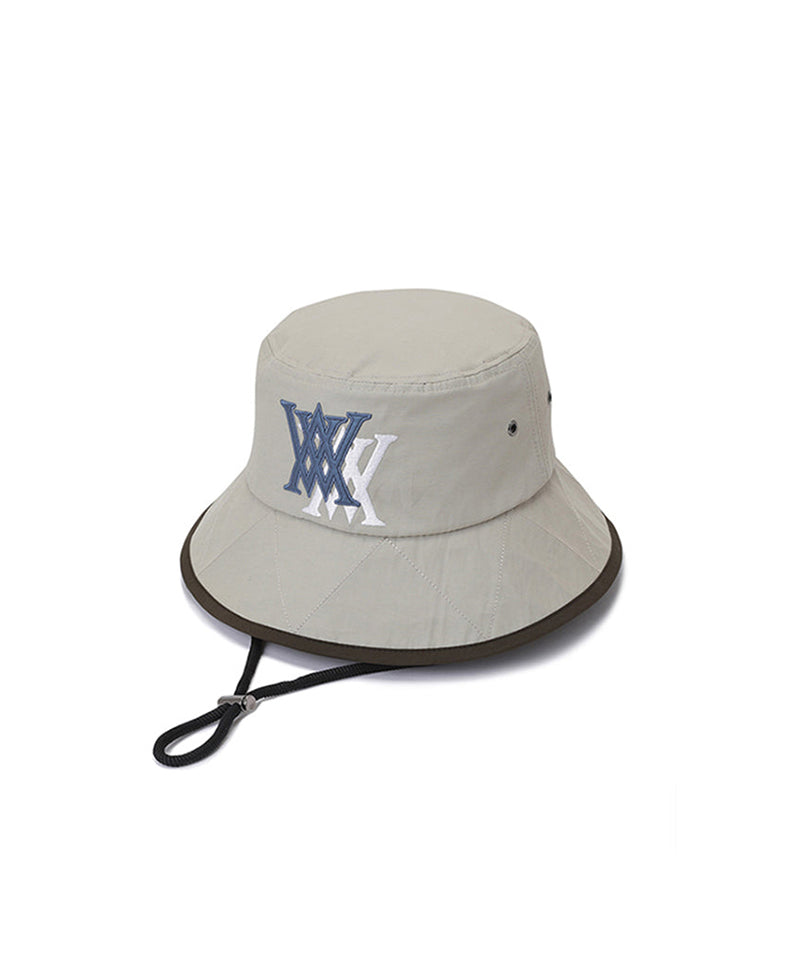 Double Logo Bucket Hat
