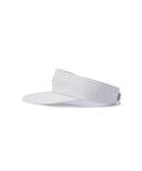 Unisex Wide Visor - White