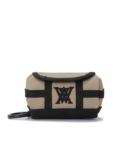 ANEW Golf Uni Mini Boston Shape Ball Case - Beige