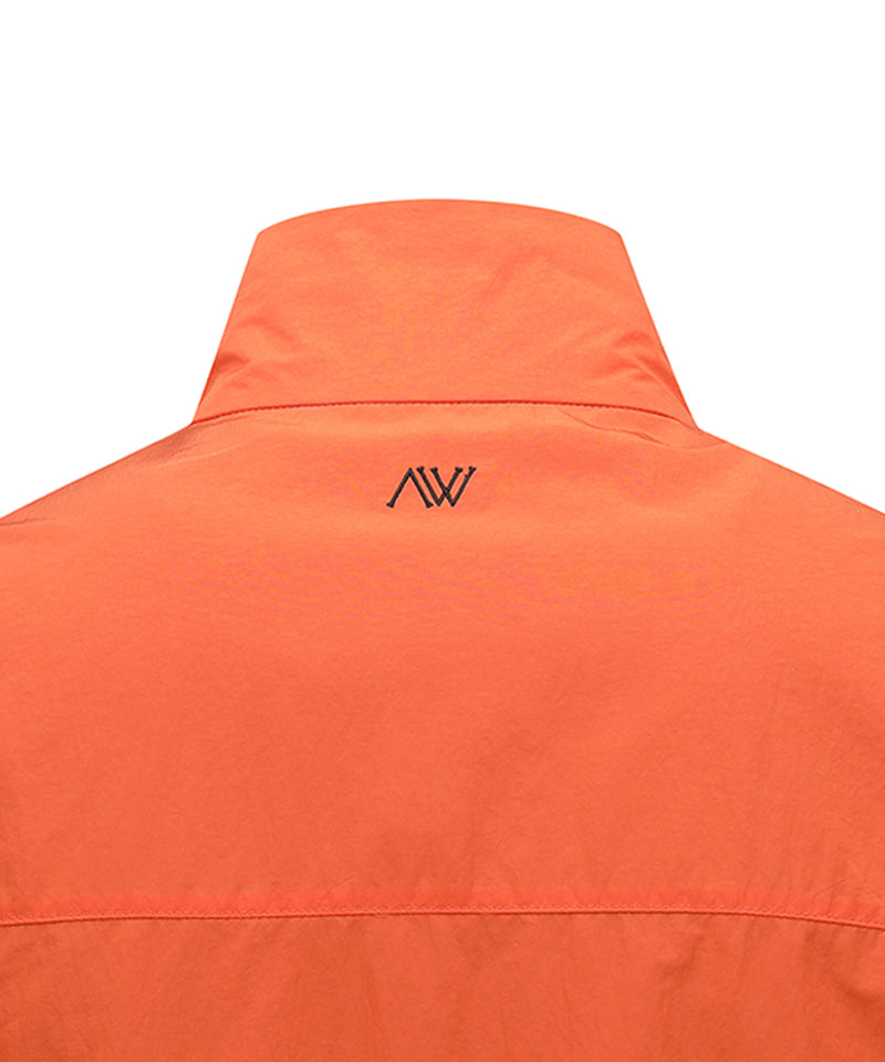 Men's Ribstop Point Anorak Jacket - Orange