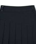 Women's Half Pleats Points SQ - Dark Navy