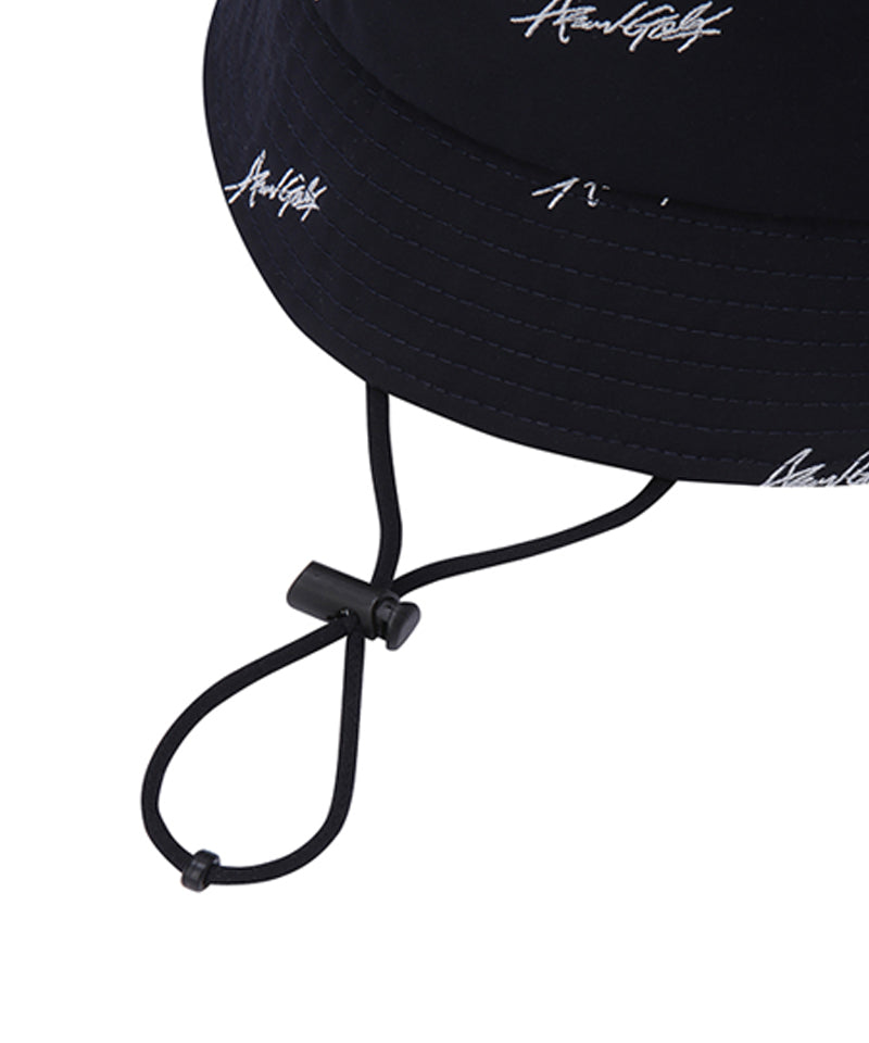 Unisex Embroidery Pattern Hat - Navy