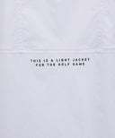 ANEW GOLF Men's SM Short Sleeve Anorak Jacket - White