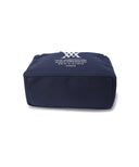 Vintage Square Tote Bag - Navy