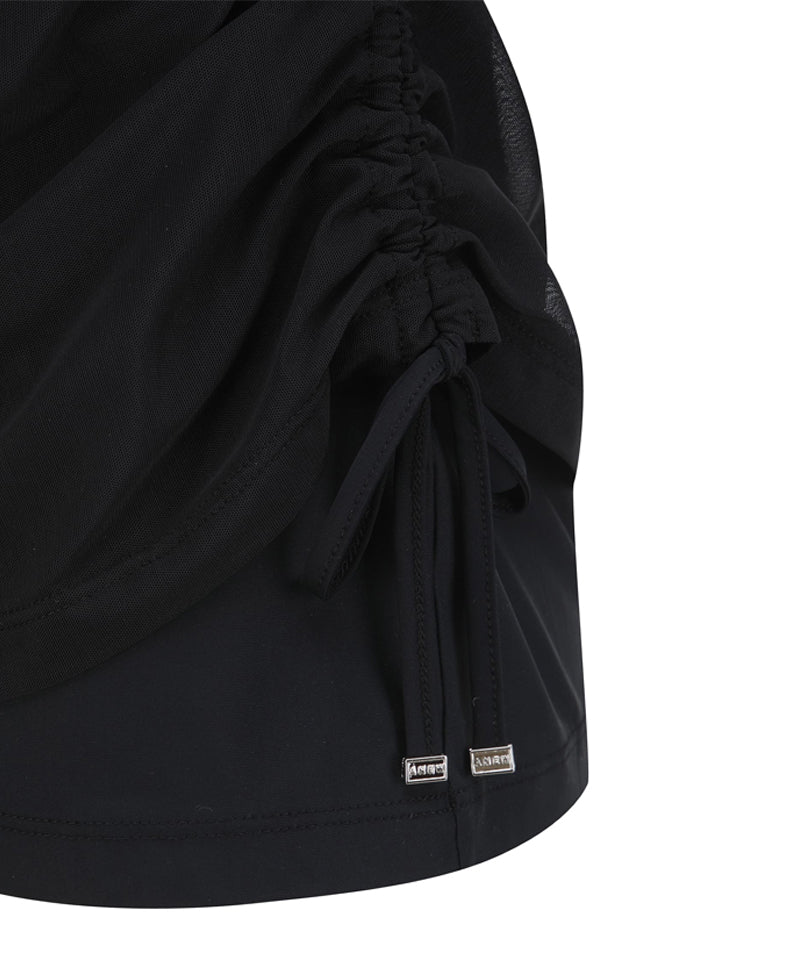 ANEW Golf Women's SM Layered Round Short T-Shirt - Black